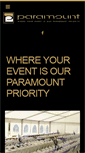 Mobile Screenshot of paramounthire.co.nz